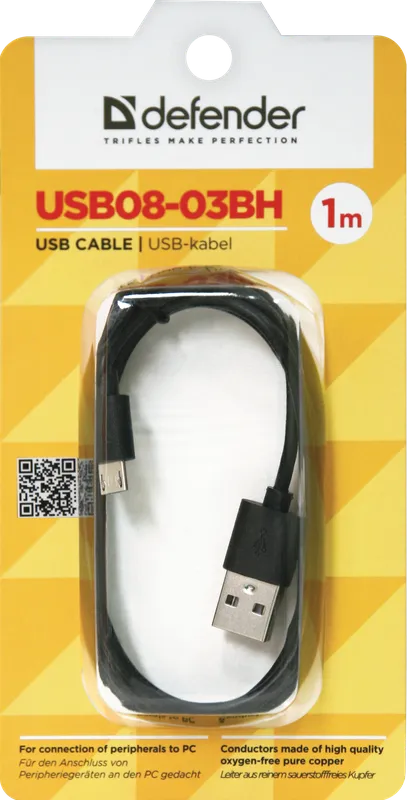Defender - USB-Kabel USB08-03BH USB2.0