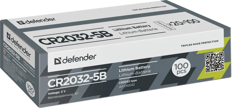 Defender - Batterie-Lithium CR2032-5B