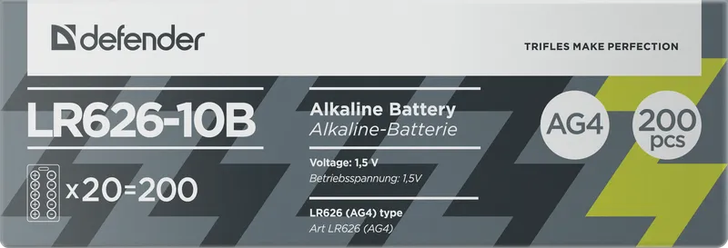 Defender - Alkaline Batterie LR626-10B