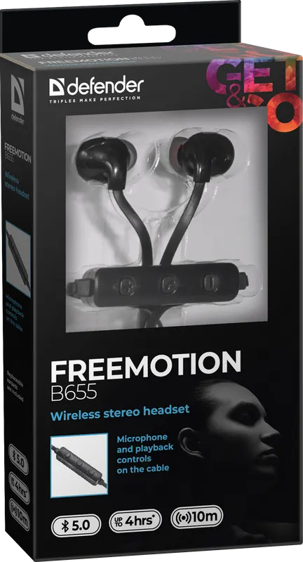 Defender - Kabelloses Stereo-Headset FreeMotion B655