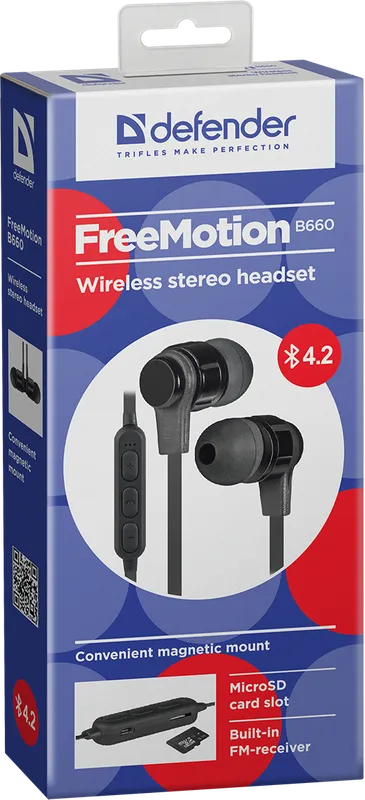 Defender - Kabelloses Stereo-Headset FreeMotion B660