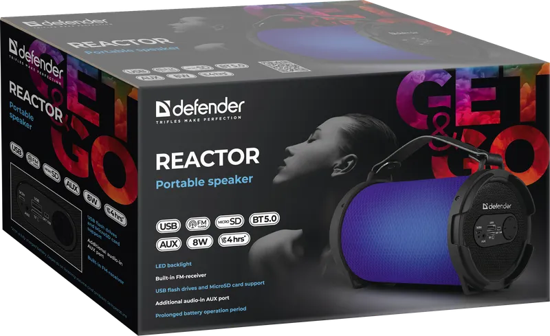 Defender - Tragbarer Lautsprecher Reactor