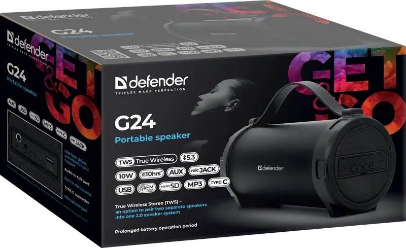 Defender - Tragbarer Lautsprecher G24