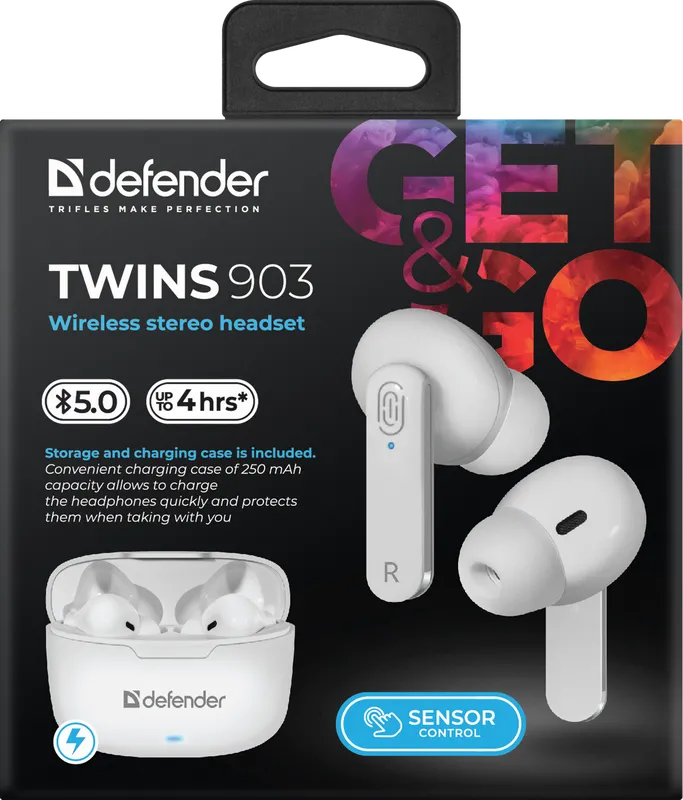 Defender - Kabelloses Stereo-Headset Twins 903