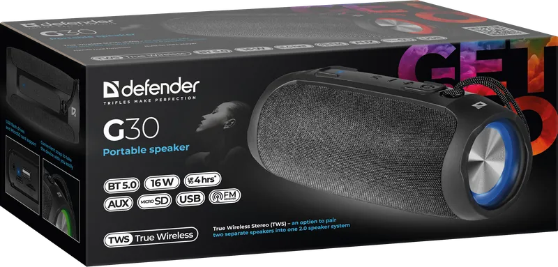 Defender - Tragbarer Lautsprecher G30
