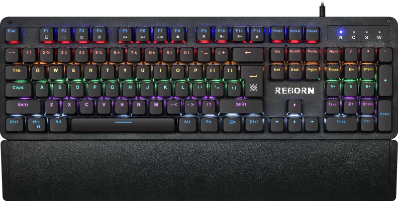 Defender - Mechanische Gaming-Tastatur Reborn GK-165DL