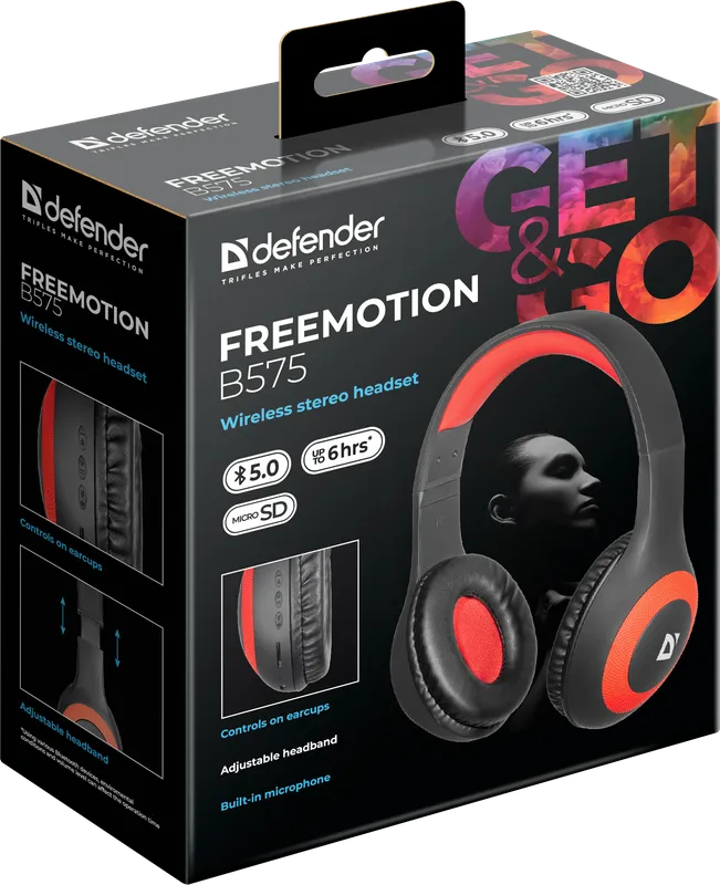 Defender - Kabelloses Stereo-Headset FreeMotion B575