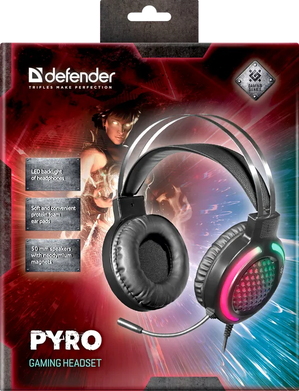 Defender - Gaming-Headset Pyro