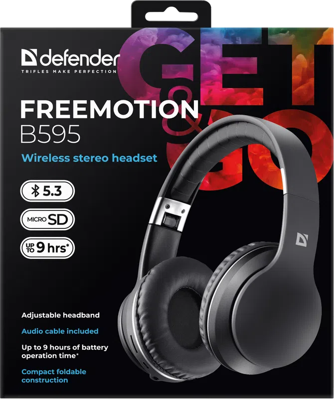 Defender - Kabelloses Stereo-Headset FreeMotion B595
