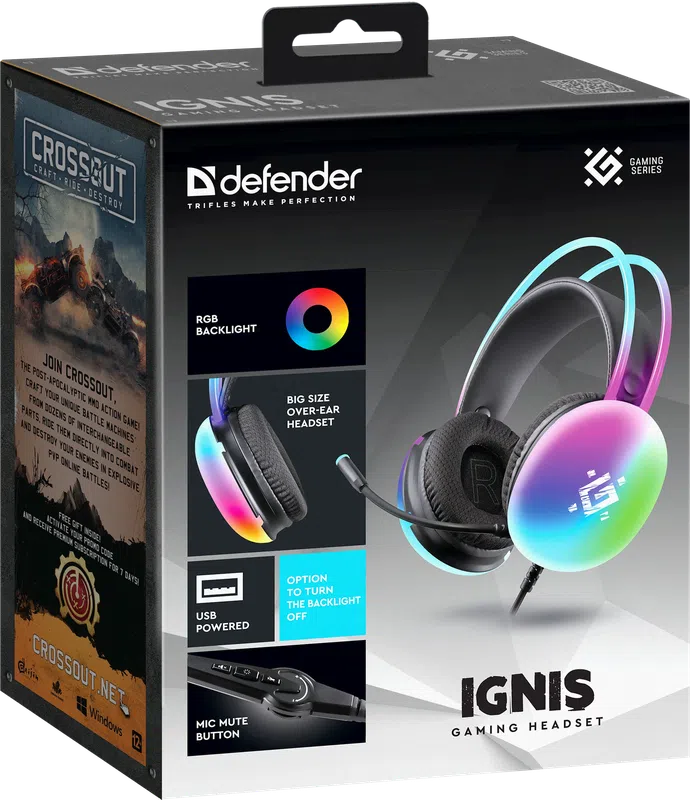 Defender - Gaming-Headset Ignis