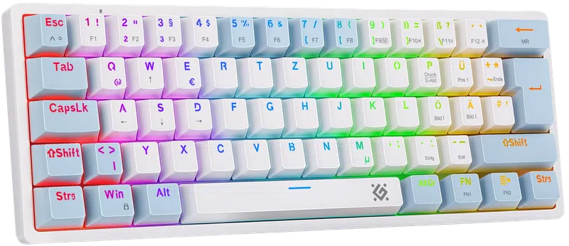 Defender - Mechanische Gaming-Tastatur Amox GK-585