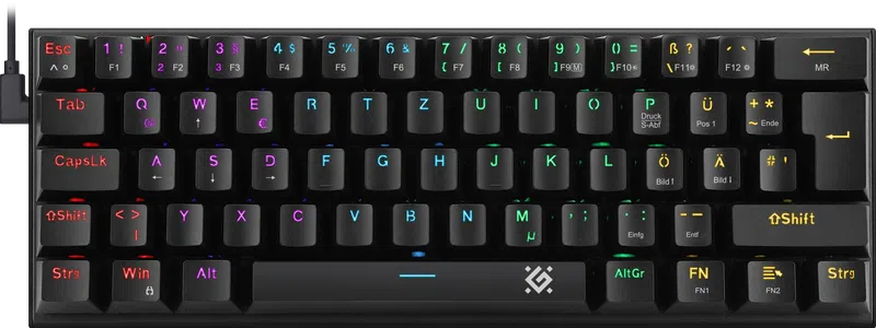 Defender - Mechanische Gaming-Tastatur Cairon GK-081