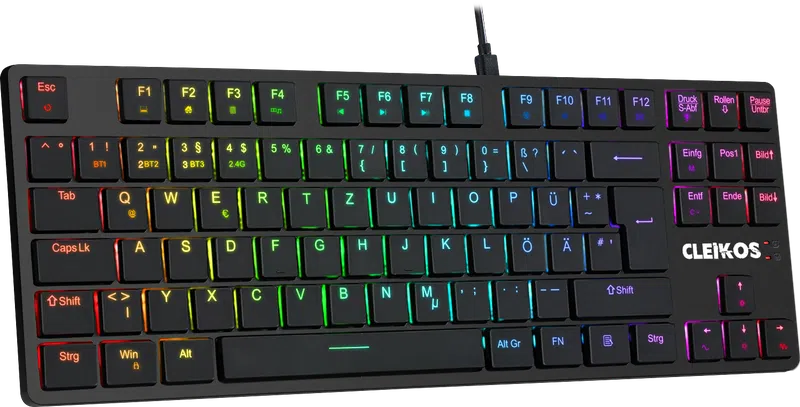 Defender - Mechanische Gaming-Tastatur Cleikos GK-135