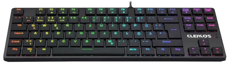 Defender - Mechanische Gaming-Tastatur Cleikos GK-135