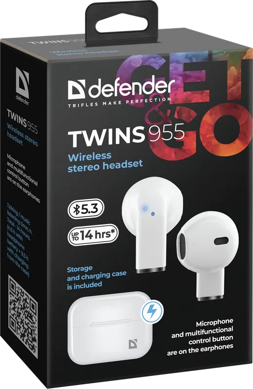 Defender - Drahtloses Headset Twins 955