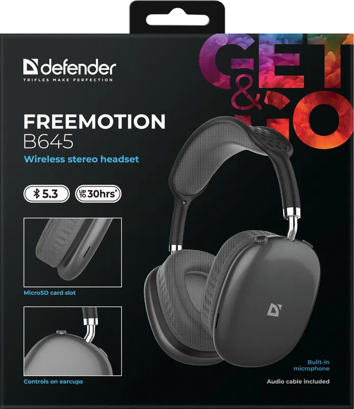 Defender - Drahtloses Headset FreeMotion B645