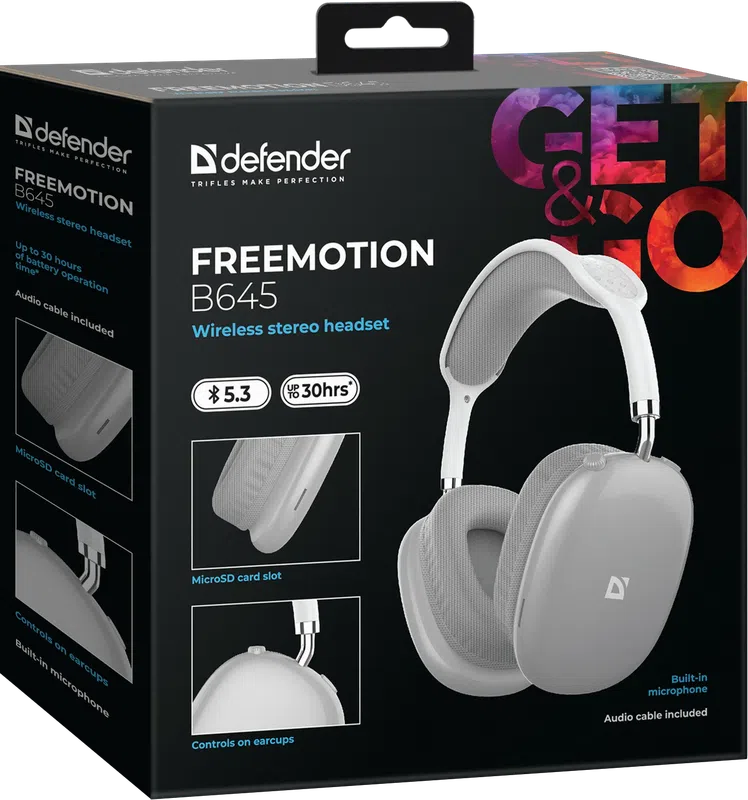 Defender - Drahtloses Headset FreeMotion B645