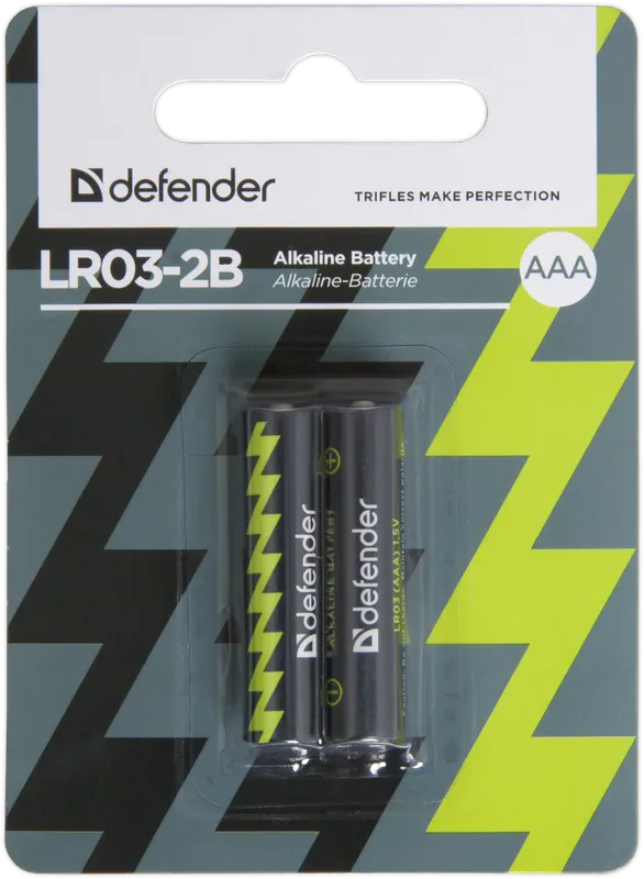 Defender - Alkali-Batterie LR03-2B