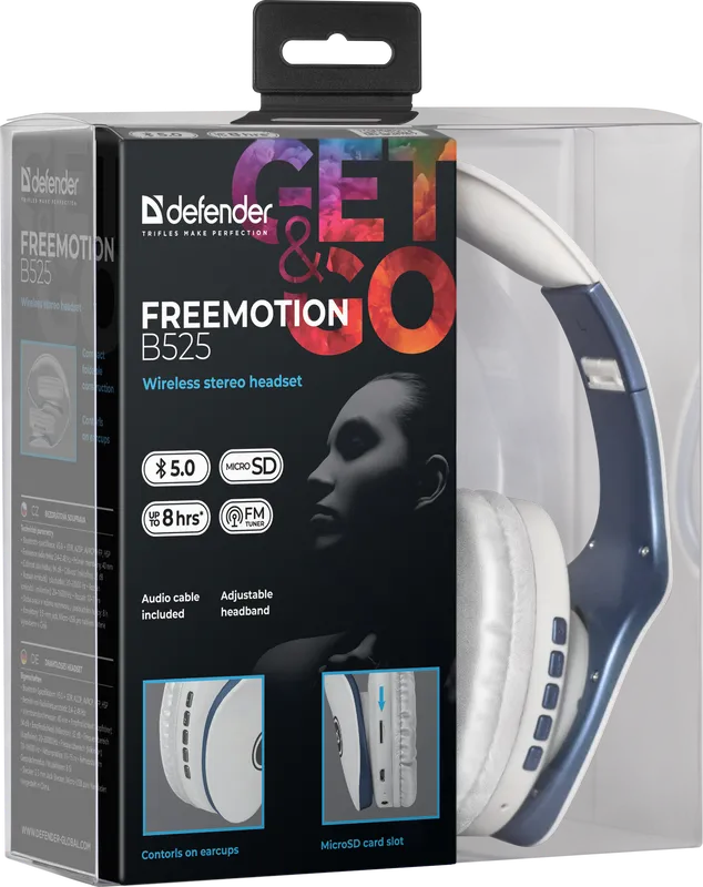 Defender - Drahtloses Headset FreeMotion B525