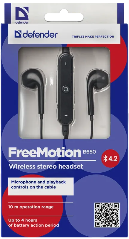 Defender - Drahtloses Headset FreeMotion B650