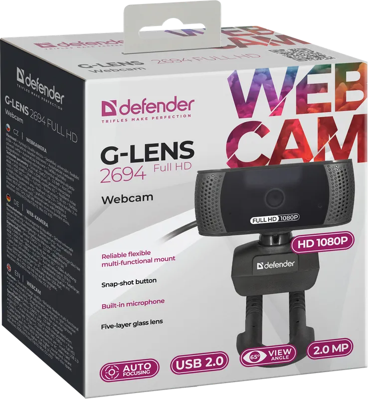 Defender - Web-Kamera G-lens 2694 Full HD