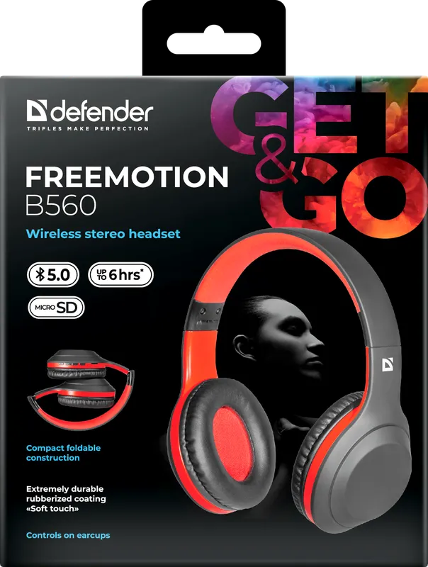 Defender - Drahtloses Headset FreeMotion B560