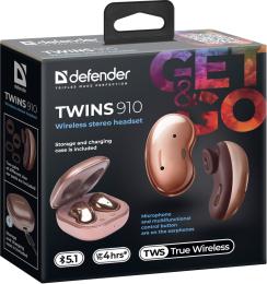 Defender - Drahtloses Headset Twins 910