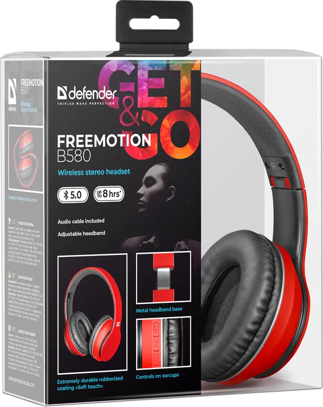 Defender - Drahtloses Headset FreeMotion B580