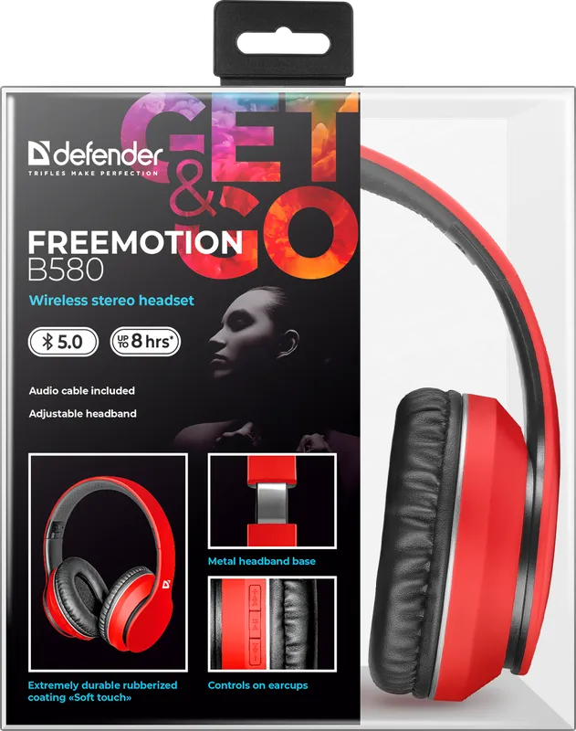 Defender - Drahtloses Headset FreeMotion B580