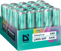 Defender - Alkali-Batterie LR03-20F