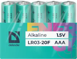 Defender - Alkali-Batterie LR03-20F