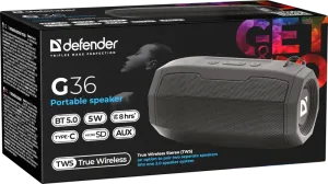 Defender - Tragbares Lautsprechersystem G36