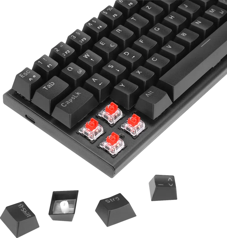 Defender - Mechanische Gaming-Tastatur Cairon GK-081