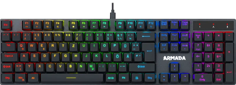 Defender - Mechanische Gaming-Tastatur Armada GK-004