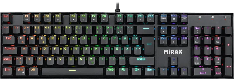 Defender - Mechanische Gaming-Tastatur Mirax GK-352