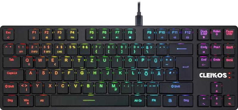 Defender - Mechanische Gaming-Tastatur Cleikos GK-135