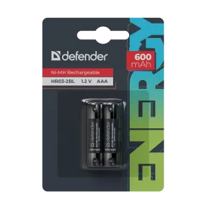 Defender - Akkumulatorbatterie HR03-2BL 600 mAh