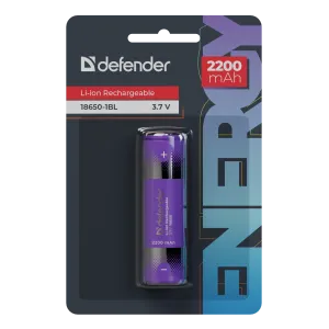 Defender - Akkumulatorbatterie 18650-1BL 2200 mAh