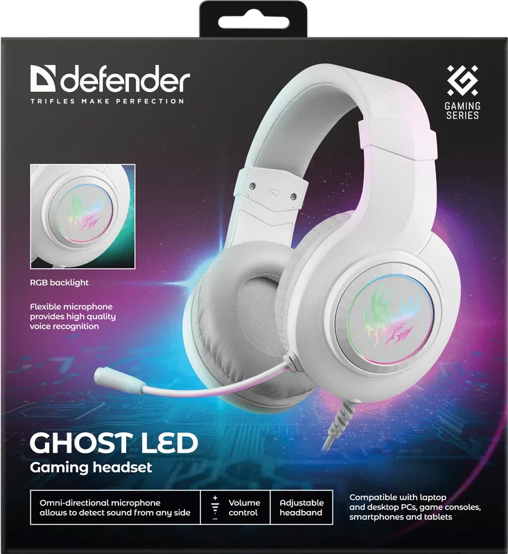 Defender - Gaming-Headset Ghost LED