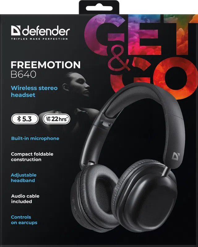 Defender - Drahtloses Headset FreeMotion B640