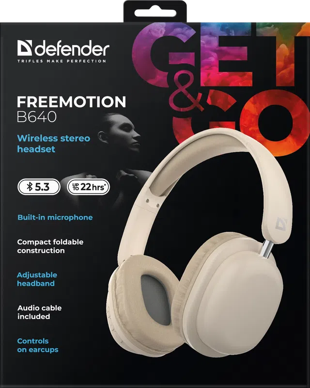 Defender - Drahtloses Headset FreeMotion B640