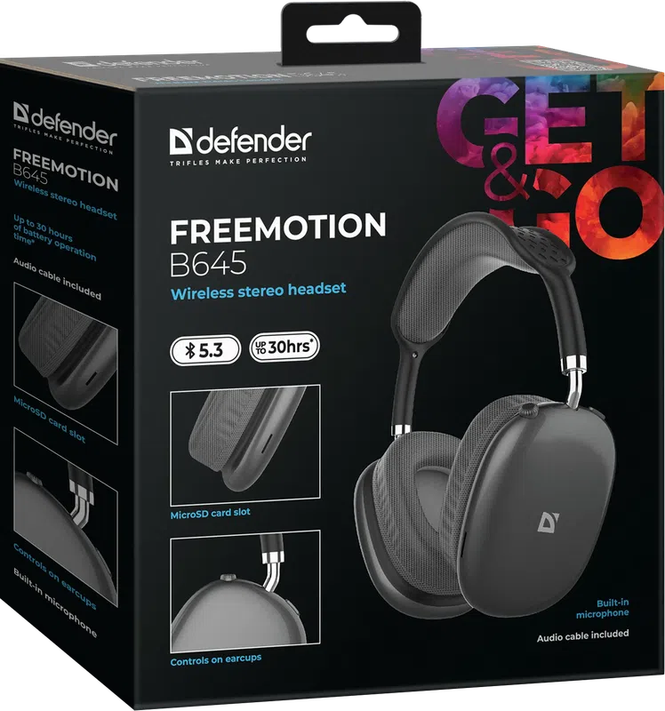 Defender - Drahtloses Headset FreeMotion B645