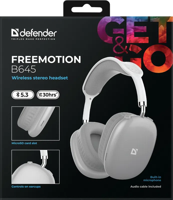 Defender - Drahtloses Headset FreeMotion B645