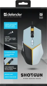 Defender - Kabelgebundene Spielmaus Shotgun GM-176