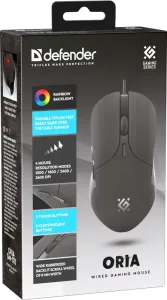 Defender - Kabelgebundene Spielmaus Oria GM-178