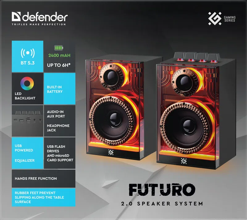 Defender - Sound-System 2.0 Futuro