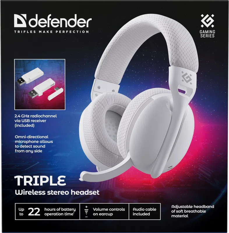 Defender - Drahtloses Headset Triple