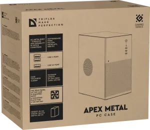 Defender - Computergehäuse Apex Metal