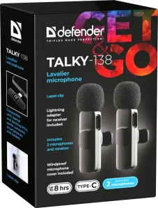 Defender - Lavalier-Mikrofone Talky-138