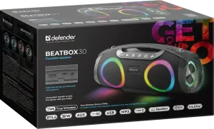 Defender - Tragbares Lautsprechersystem Beatbox 30